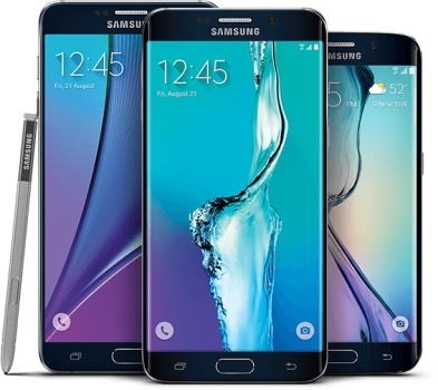 Samsung Galaxy phone line up