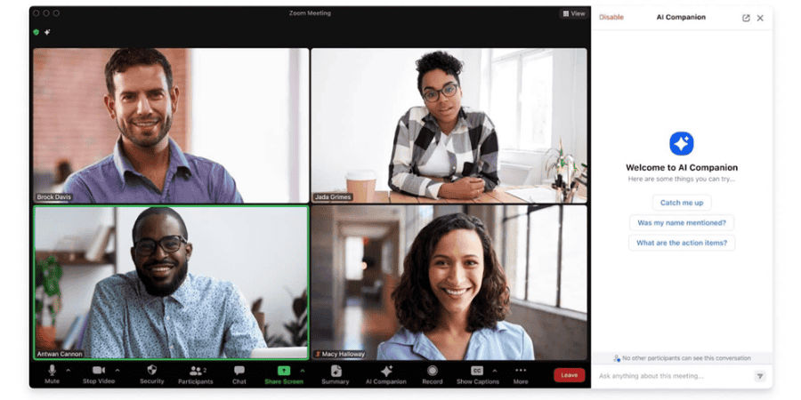 Zoom AI Meeting